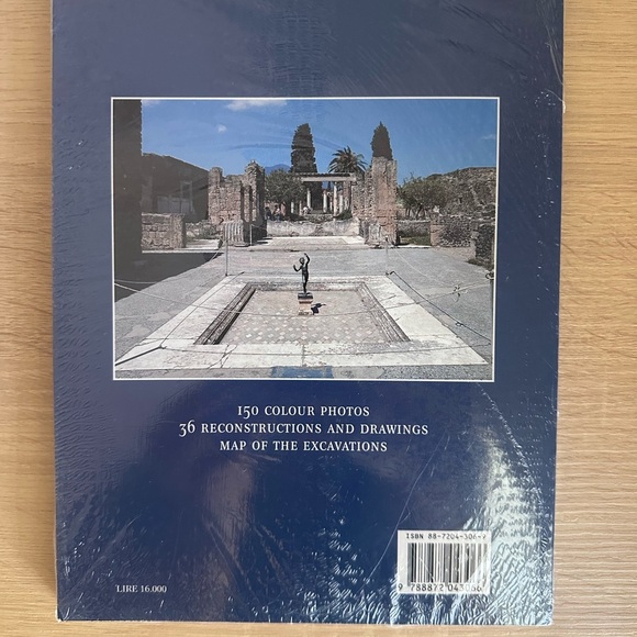 Pompeii 2000 Years Ago and Today Book - Picture 2 of 2